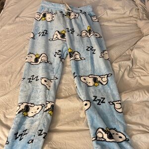 Blue Snoopy Pajama Pants